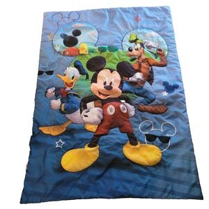 Disney‎ Junior Mickey Toddler Crib Bedspread Comforter 42"x56" Donald Goofy